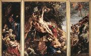 RUBENS, Pieter Pauwel Raising of the Cross china oil painting reproduction